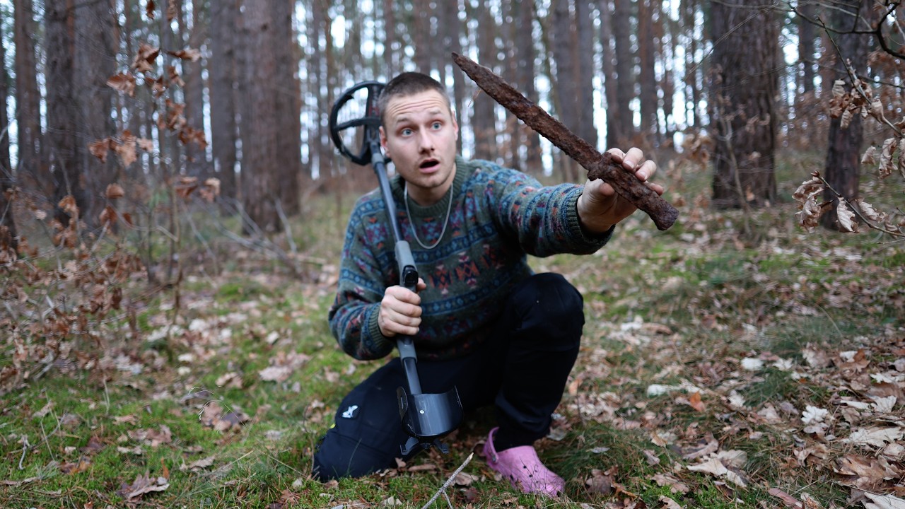 HISTORISCHER FUND aus dem ZWEITEN WELTKRIEG!! 🤯 (Schatzsuche mit Metalldetektor)