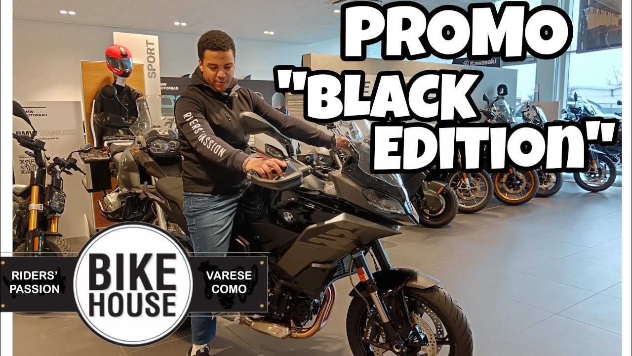 BIKEHOUSE COMO: PROMO BMW BLACK EDITION. CON DAVIDE