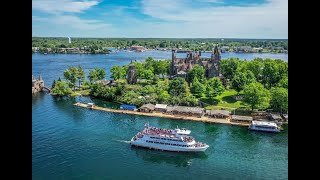 The 1000 Islands National Park, Ontario, Canada. 加拿大安大略千岛湖风景区