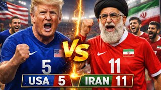 Iran Crushed USA 11–5 | Khamenei vs Trump Football Battle ⚽🔥 screenshot 5