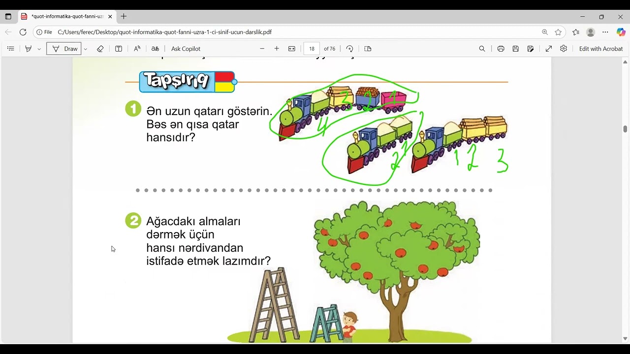 INFORMATIKA 1-CI SINIF 