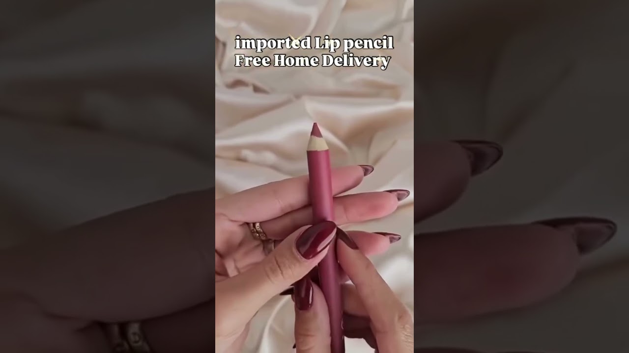 💄 Lip Liner Pencil 💋Precise aur long-lasting, aapki smile ko perfect banaye ￼😍
