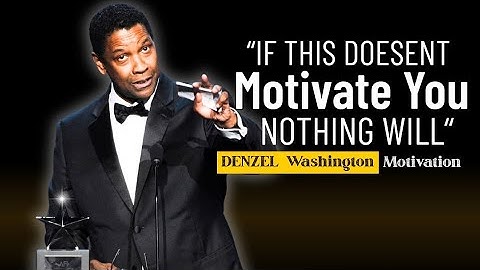 This Denzel Washington Speech Will Leave You in TEARS | Most Powerful Motivational Speech Ever