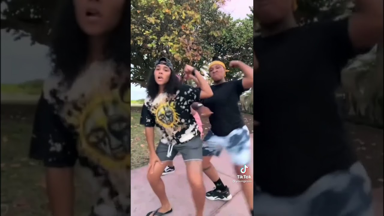 Young Ezee an Friends Dancing tiktok. 