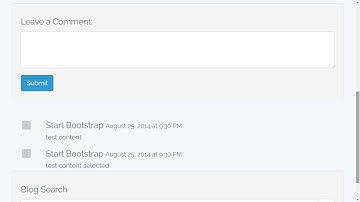 laravel 5 3 and vue 2 1 x blog post simple comment system