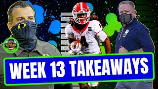 College Football Week 13 - Rapid Reactions (Late Kick Cut)