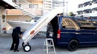 ボートをカートップする