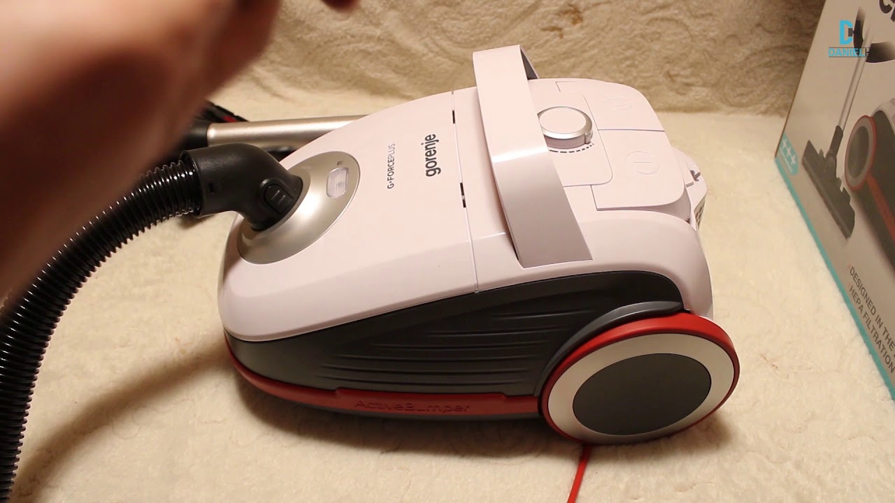 Gorenje VCEA21GPLW extra silent vacuum cleaner YouTube