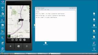 GPS monitor (Windows Phone, compass and bing map) screenshot 2