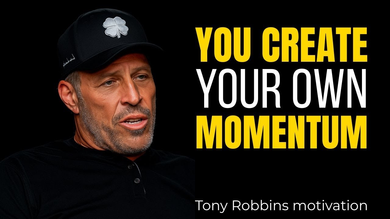 YOU CREATE YOUR OWN MOMENTUM || Tony Robbins motivation || focus strategy