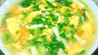 海鲜菇鸡蛋汤巨好喝的，低脂又营养❗️鲜爽好喝，汤鲜味美，鲜香四溢#海鲜菇@菌
