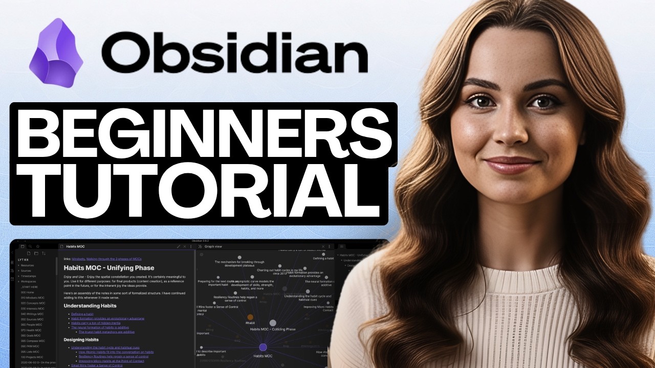 Obsidian Tutorial For Beginners 2026 (In-depth Tutorial) - YouTube