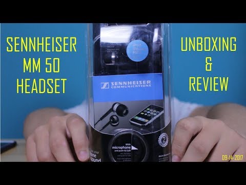 SENNHEISER MM 50 HEADSET | UNBOXING & REVIEW