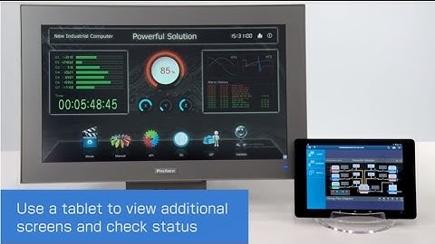 Pro-face Remote HMI with PS5000 Series