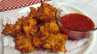 lachhaa pakora recipe l potato lachha pakora using wheat flour ll  #short #shorts #youtubeshorts