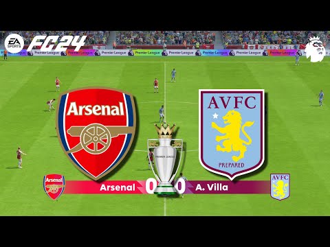 FC 24 | Arsenal vs Aston Villa - Premier League - PS5™ Gameplay