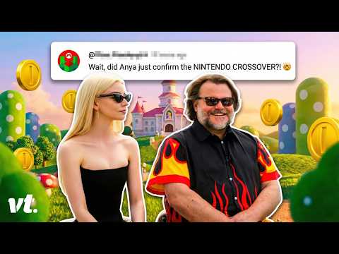 Jack Black & Anya Taylor-Joy REVEAL Super Mario Secrets?!
