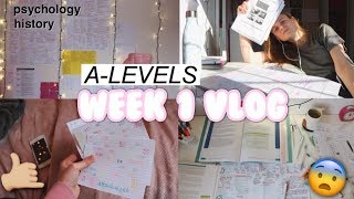 A LEVEL HISTORY AND PSYCHOLOGY EXAMS!! // A Level Vlog 1