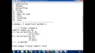 Python Session 2 Introduction to python and libraries
