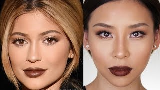 Kylie Jenner Fall Makeup Tutorial - Great for Hooded or Asian Eyes
