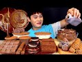 ASMR 초코초코 초코파티 초코푸딩 초콜릿 아이스크림 초코바 초코빵 먹방 Chocolate Dessert Party Choco Cake With Choco Milk MuKBang ASMR 초코초코 초코파티 초코푸딩 초콜릿 아이스크림 초코바 초코빵 먹방 Chocolate Dessert Party Choco Cake With Choco Milk MuKBang