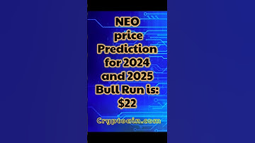 NEO price prediction for the bull run 2024 and 2025. #neo #cryptoain