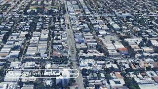 The history of West Hollywood, California