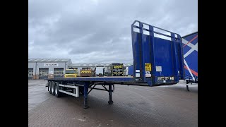 New In Stocklist For Sale: MONTRACON 45FT FLATBED TRAILER – 2015 – C389592