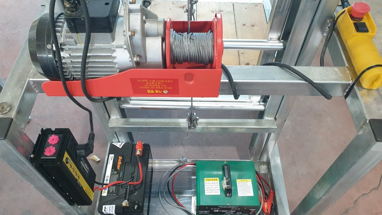 Electric Folklift [DIY] 간단한 전동 지게차 만들기