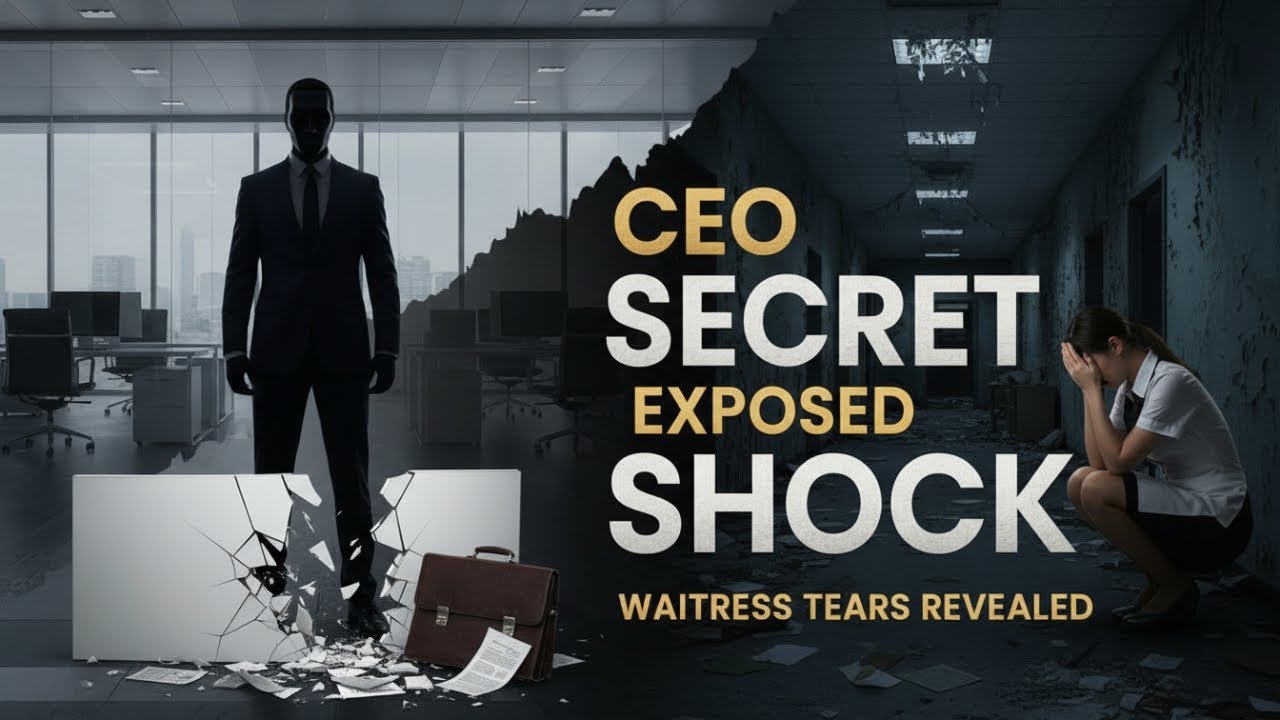 Undercover CEO Finds His Waitress Crying — The Truth Behind Her Tears