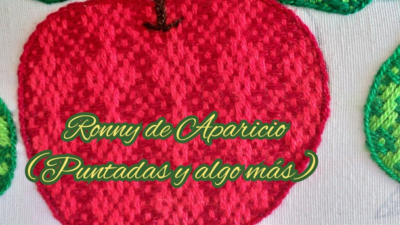 2. Puntada en manzana