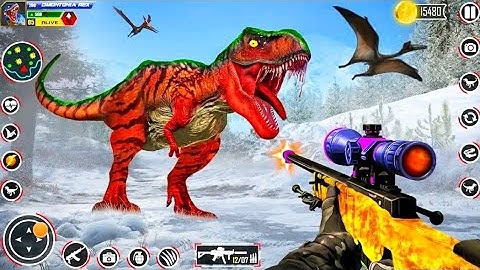 Real Dino Hunting Zoo Games Android Gameplay