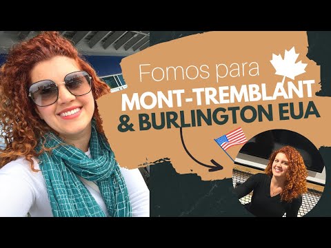 🏠 Chalé de inverno em Mont-Tremblant, próximo a Montreal e viagem para Burlington nos EUA
