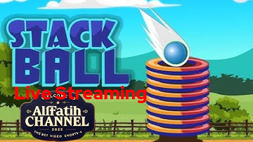 Alfatih Live Stack Ball 3d #stackball #gameslive #shortsfeed #shorts #gaming #youtubelive