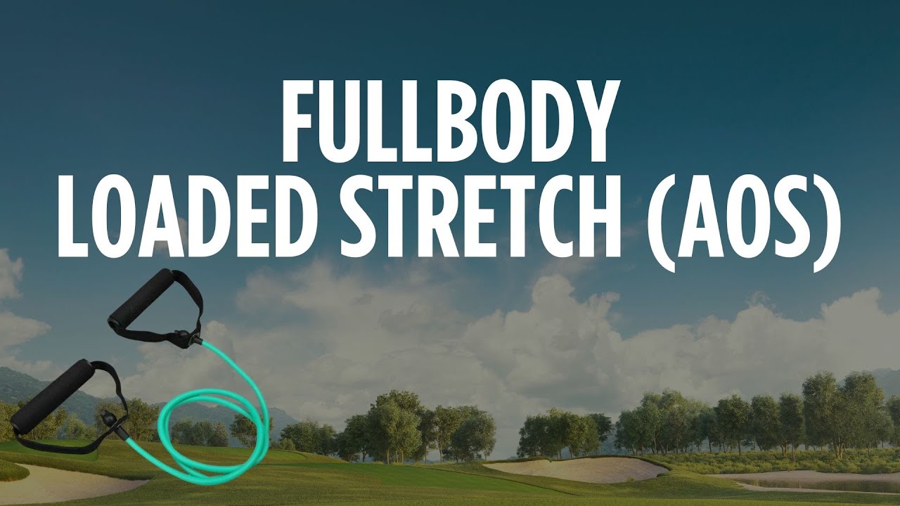Band Anterior Oblique Sling Stretch