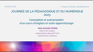 Journée De La Pédagogique Et Du Numérique - Édition 2023 Nathalie Morin