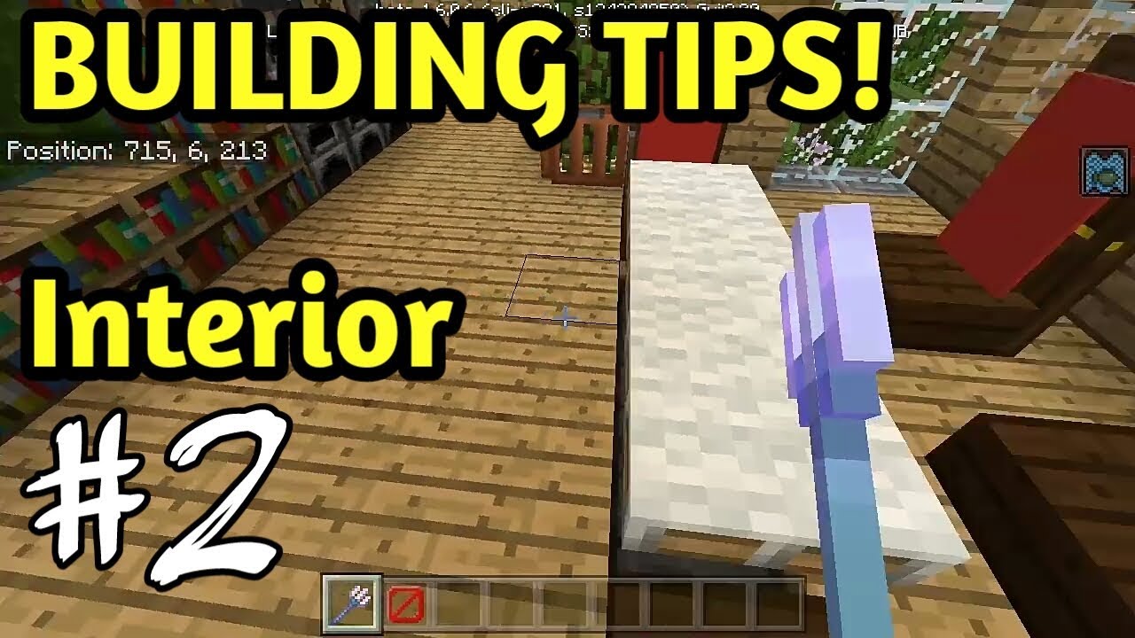 Minecraft - Building Tips (Interior Designs) #2 - YouTube