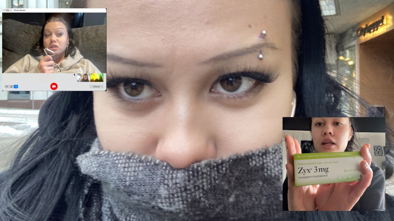 Piercing og syk, party