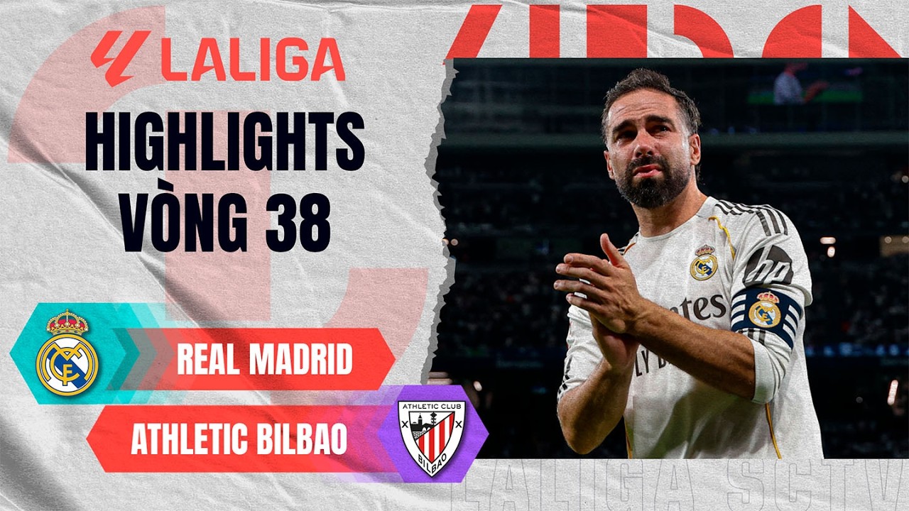 REAL MADRID - ATHLETIC BILBAO | NGÀY CHIA TAY TRỌN VẸN CẢM XÚC | LALIGA 2025/26