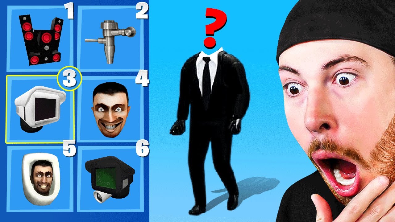 IMPOSSIBLE! GUESS THE HEAD Skibidi Toilet! ALL EPISODES! (CRAZY) - YouTube