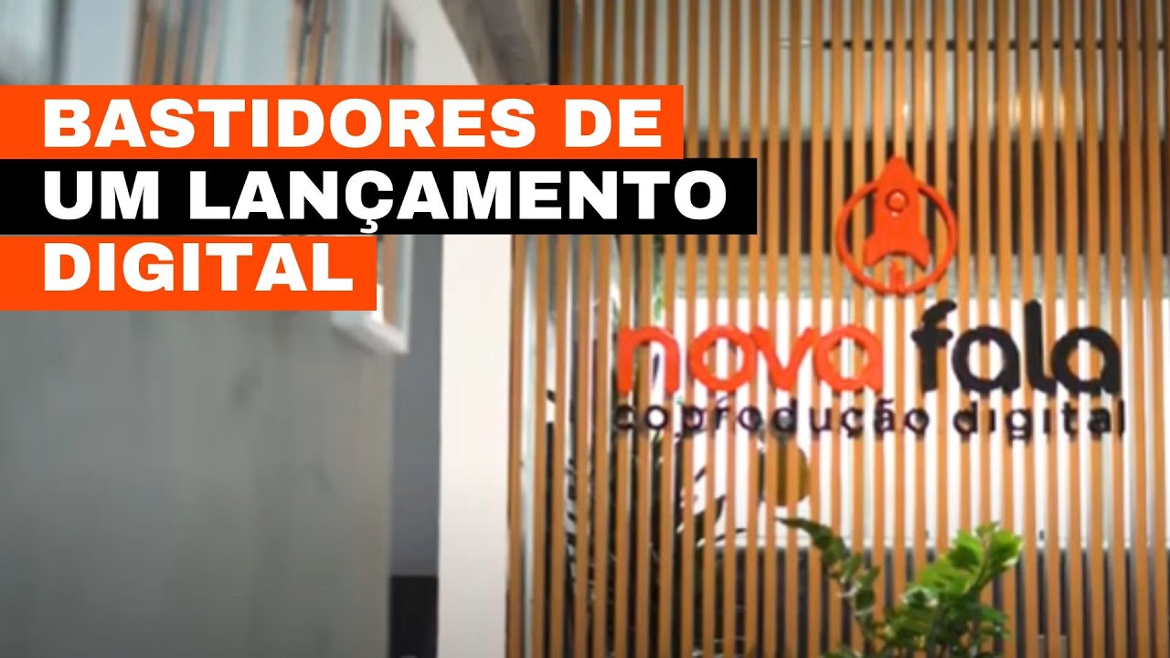 BASTIDORES DE UM LANÇAMENTO DIGITAL | NOVA FALA COPRODUÇÃO