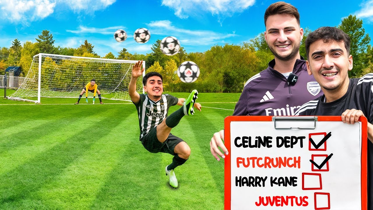 VİRAL FUTBOL VİDEOLARINI DENEDİM! w/@emirivriv