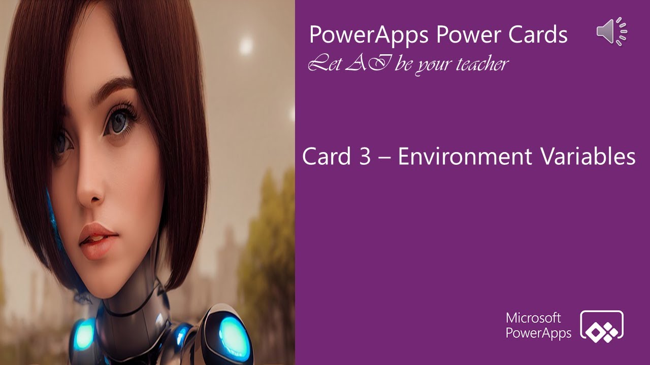 Powerapps power cards card 3 environment variables part 2 youtube