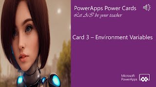 PowerApps Power Cards - Card 3 - Environment Variables - Part 2