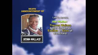 Desma Wallace ~ Medium Obituary-