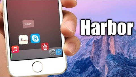 Harbor - OS X Style Dock On iOS 8