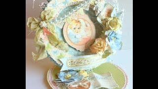 Circle Shadow Box Easel Card Tutorial (Part 1 of 2 - Basic Construction)