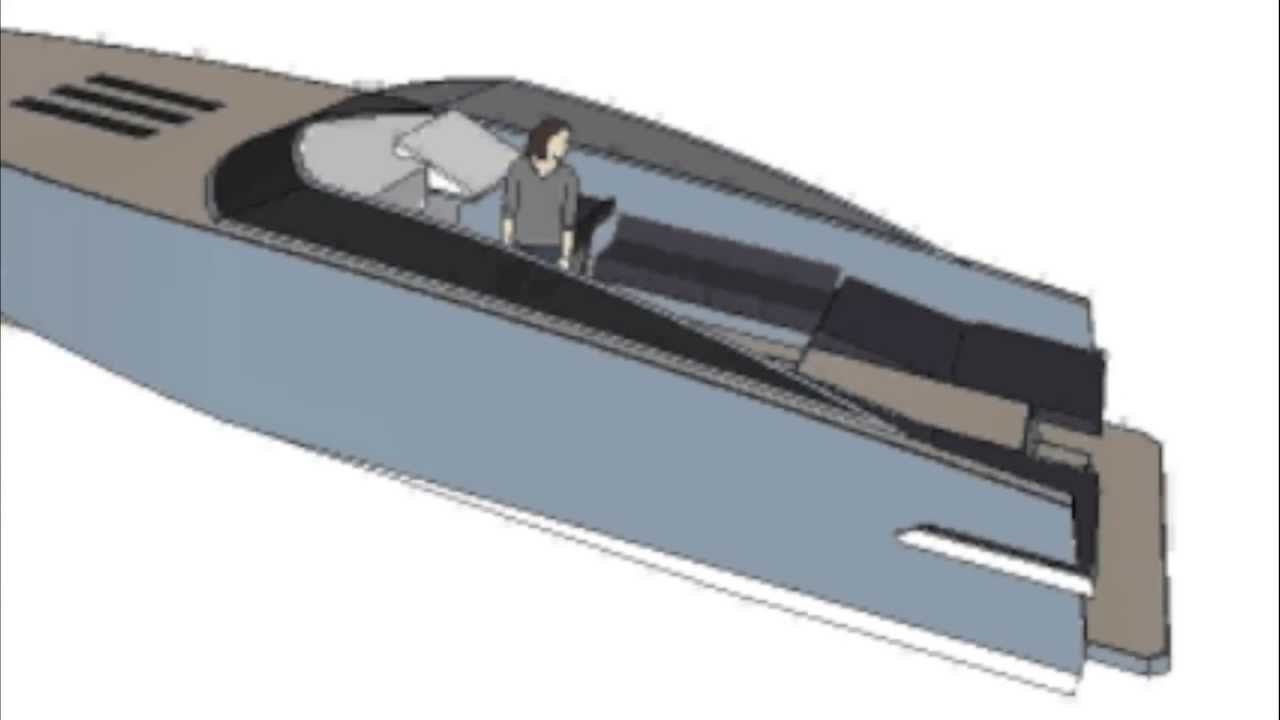 SketchUp boat design - YouTube