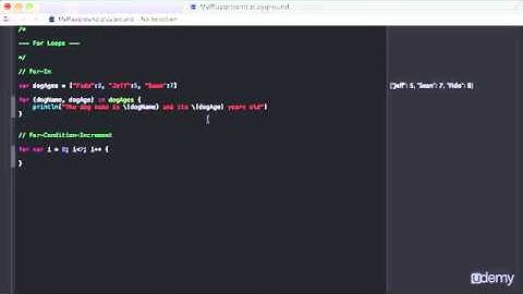 SECTION 6:Video 52 For In Loops