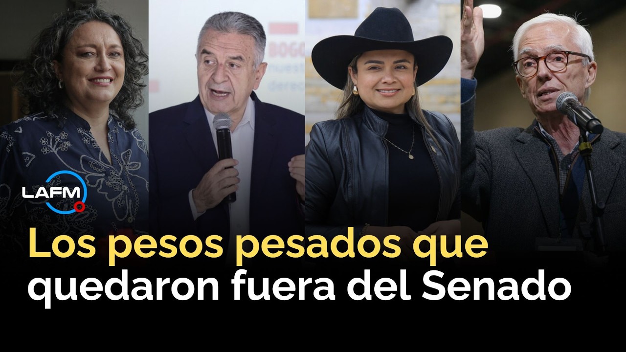 Senado 2026: los que se quedaron sin curul y partidos que superaron el umbral